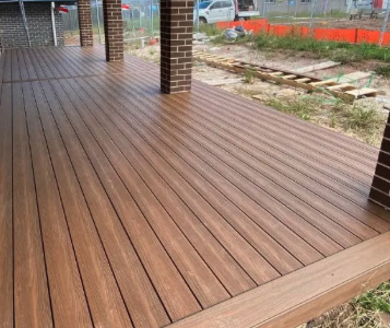 Composite deck installation in Indianapolis